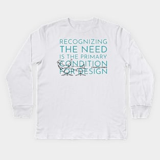 Primary condition for Design Kids Long Sleeve T-Shirt